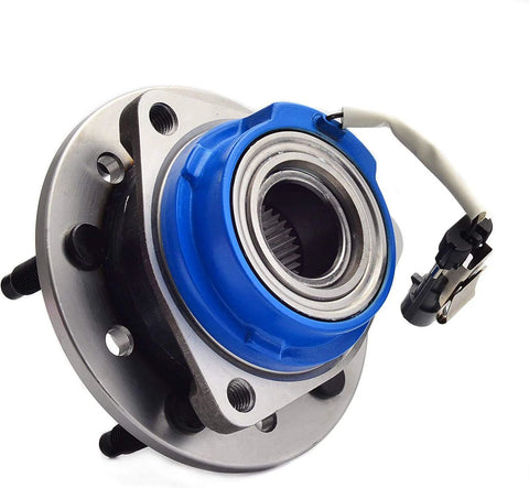513137 Front Wheel Hub And Bearing Assembly Direct Fit for Chevy Classic, Malibu, Oldsmobile Alero, Pontiac Grand Am with 5 Lug ABS