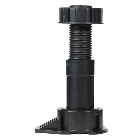 12 Pack Cabinet Leveler Legs With 330 Lb Capacity Adjustable From Four To Five And One Tenth Inches Heavy Duty Plastic Furniture Supports