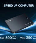 128GB SATA III 2.5 Inch SSD Drive With 500 MB Per Second Read Speed For Laptops And Desktops Upgrade Your System Faster Boot Times