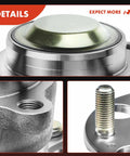 Close-up of Two Pack Rear Wheel Bearing And Hub Assembly With Five Lug For Honda Accord 2013 2023 And Acura TLX 2015 2020 FWD