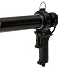 Air Driven Pneumatic Caulk Gun With Lightweight Aluminum Barrel For One Tenth Gallon Cartridges 100 Psi With Flow Regulator