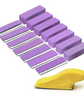 110 Piece Sandpaper Variety Pack Wet Dry Grit 80 To 3000 For Wood Furniture Crafts And Metal Projects Including A Handy 3.5 By 1 Inch Finger Sander Block And Detail Sander