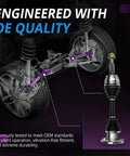 Pair Front CV Axles For 2000 2006 Chevy Silverado 1500 4x4 4WD Replacement Axle Shafts Heavy Duty Front Drive Axles For Chevy Pickup Fits 4WD Models Only, OE quality front CV axle pair