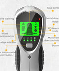 No Sweat Stud Finder And Wall Scanner With Hd Lcd Display shows features like metal detection and stud edge indicators.