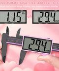 6 Inch Digital Caliper With Large LCD Screen, 0.01 Inch Precision, Inch Millimeter Switch, Auto Off, Pro Level DIY Measuring Tool For Accurate, Everyday Projects And Quick, Reliable Measurements.