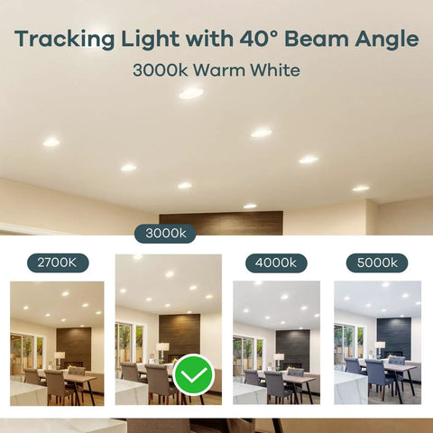 Illustration of MR16 Dimmable LED Bulbs With GU5.3 Bi-Pin Base, 6.5W, 70W Equivalent, 40° beam angle in a room setup.