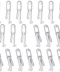 12 Pack Window Blinds Wand Tips Replacement Hardware No Fuss Easy Fix For Horizontal And Vertical Blinds Interior Window Shutter Parts Must Have Quick Fix clear plastic blind wand tips, 12-pack, side and angled views
