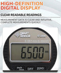 Handheld Digital Surface Roughness Tester For Sandblasting, Printing And Spraying QC, display showing 6.500 mm reading