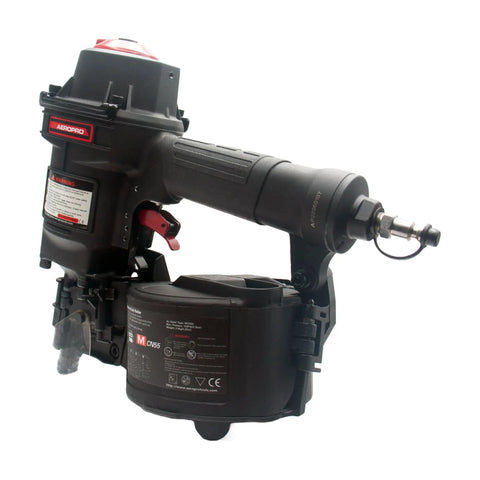 15 Degree Pneumatic Coil Pallet Nailer for 1 Inch to 2 1/4 Inch Nails, heavy duty tool for pallets and crates