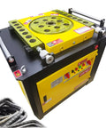 Rock Solid Electric Rebar Bender And Steel Bar Bending Machine Handles Round Ribbed Steel With Easy 0 To 180 Degree Adjustments, compact design