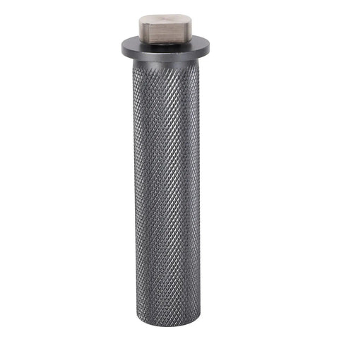 Two Pack Nineteen Millimeter Aluminum Clamp Tenons For Woodworking Tables And Table Holes, Quick And Easy Clamp System, side view
