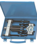 Beefy Heavy Duty Bearing Puller And Separator Set For Auto And Industrial Repair, 28,600 Kg Capacity in blue case, multicolor tools