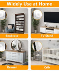 No Drill Metal Wall Anchors Bombproof Furniture Brackets For Baby Proofing And Locker Setup With Hella Strong Clear Tape Mount 10 Pack Secure Hardware Kit For Home Use in home settings including bookcase, TV stand, drawer, and crib.