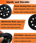 5 Inch Hook And Loop Sander Pad For 5 Inch Orbit Sanders With 8 Hole Dust Pattern Replacement Pad That Fits R2600 R2601