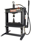 10 Ton H Frame Bench Mount Shop Press With Manual Operation Two Speed Pump Traversing Head Left Right For Off Center Pressing Removable Nose Piece And Adjustable Table Built For Tough As Nails Heavy Duty Tasks