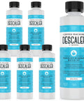 Top Notch Coffee Machine Descaler For Keurig And Most Single Serve Espresso Makers 6 Pack 12 Uses Made In The USA bottle set display