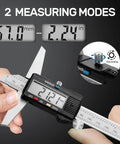 Digital Depth Gauge Caliper For Accurate Depth Measurement 0 To 150mm 0.01mm Resolution Stainless Steel DIY And Pro Use