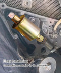 Installed RV Generator Fuel Pump Kit For 4000 4KW Microlite MicroQuiet Series shown inside an engine compartment.