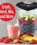 Replacement Glass Jar Set For Oster Blender 1.2 Liter Capacity Clear Fits Oster Blenders with Smoothie Ingredients