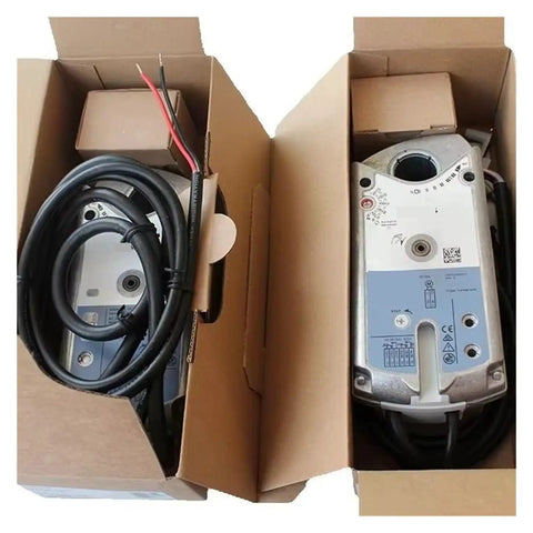 Top Shelf Hvac Valve Actuator Compatible With Gma166.1E Gma121.1E Gma131.1E Gma161.1E Gma321.1E in cardboard packaging with wires visible.