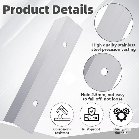 Garage Door Mouse Guard Side Seal Kit 2 Pack For Residential And Commercial Doors keeps rats mice snakes and leaves out