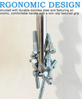 14 Inch Magnetic Pickup Tool With Release Handle For Nails And Screws Stainless Steel Magnet Wand holding metal bolts