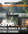 Anglers in boat using 24V 50Ah LiFePO4 Battery For Trolling Motors, Boats And RVs With Built In 50A BMS, Low Temp Cutoff And TVS Protection