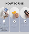 How to use Fast Dry Wall Crack Repair Paste For Quick Fixes And Smooth Restoration, Waterproof Caulk Formula With Easy Application.