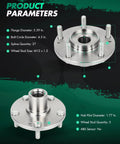 Front Wheel Hub Bearing For Hyundai Sonata Tucson XG350 And Kia Magentis Optima Rondo Sportage 2003 To 2015 930603 1PC close-up view