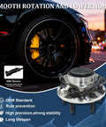 Beefy Front Wheel Bearing Hub Assembly Fits 00-06 Chevy Tahoe 99-06 Silverado 1500 00-06 Suburban 1500 GMC Yukon
