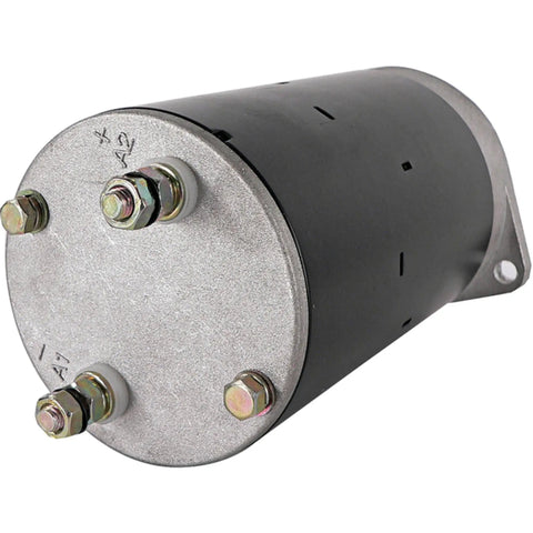 Replacement Pump Motor For Fenner Prime Track Mover SPX Slotted 12V Bi Directional CW 0.8KW Easy Install Plug And Play Heavy Duty Unit With W 8055 And OEM Cross References 11.212.159 11.212.334 11.216.238