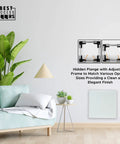 No Sweat 10.5 X 12 Inch Magnetic Wall Access Panel With Rapid Tune Frame And Solid Steel Body For Seamless Drywall Ceilings, elegant hidden frame.