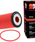 Beefy Premium Oil Filter With Big Capacity And High Efficiency For 20000 Mile Engine Protection Fits Audi Porsche Volkswagen Models 2009 Through 2023 With Synthetic Motor Oil Compatibility HP 7038 product image with box and filter