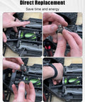 Installation of Hardened Steel Main Spur Gear Set With 50T 46T Gears And 23T 20T Pinions For Traxxas RC Cars