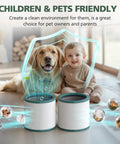 HEPA Replacement Filter For Tower Purifier Pure Cool Link TP01 TP02 TP03 AM11 BP01 Models 968126-03 2 pack with a child and dog.