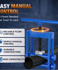 Pipe Squeeze Off Tool For 1/2 To 2.5 Inch PE PPR PP Pipe Manual Gas And Water Shut Off Tool for emergency repair featured