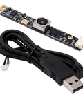 8MP USB Camera Module With Microphone Autofocus For PC And Laptop Plug And Play 4K Ready Lightburn Compatible