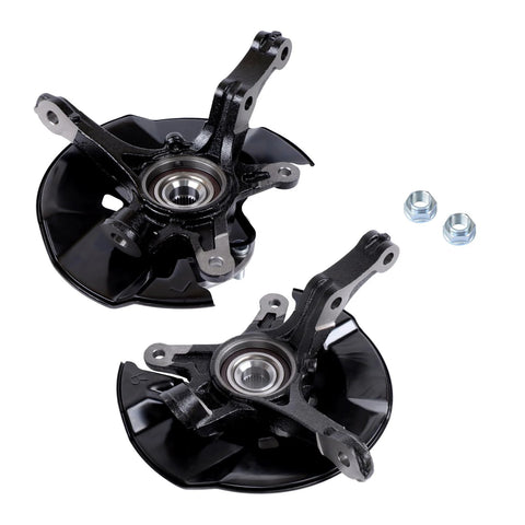 Front Driver Side And Passenger Side Wheel Hub Bearing Steering Knuckle Assembly Replacement For Honda Civic 2013 2014 2015
