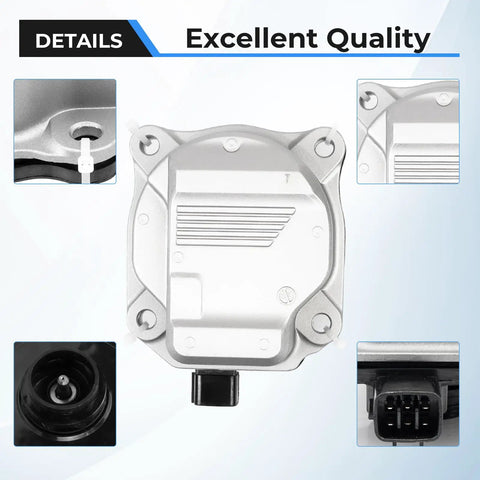 High Performance Coolant Electric Water Pump For Toyota RAV4 Camry Avalon Sienna Venza Lexus ES300H detailed view with connections.