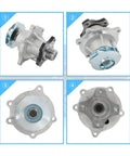 Tough As Nails Water Pump And Gasket Replacement Kit Fits Chevrolet GMC Colorado Trailblazer Canyon detailed view showing pump assembly.