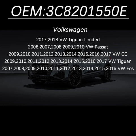 Volkswagen Gas Cap Replacement For 2006 To 2018 VW Models Including Passat Tiguan Eos CC And More Fully Sealed Fuel Tank Cap list