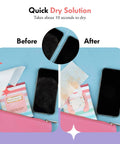 Tech And Lens Wipes For Eyeglasses Screens And Phones On The Go Streak Free Lint Free Pre Moistened Multi Surface Cleaner