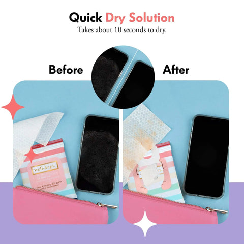 Tech And Lens Wipes For Eyeglasses Screens And Phones On The Go Streak Free Lint Free Pre Moistened Multi Surface Cleaner