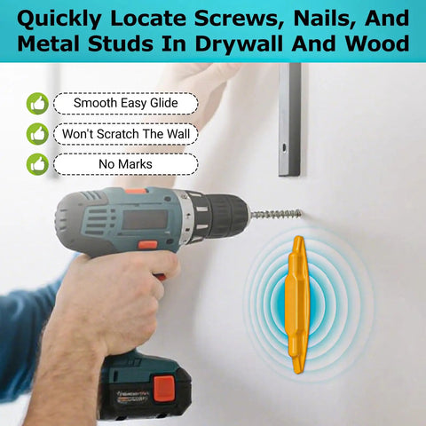 Battery Free Magnetic Stud Finder For Drywall And Wood Hella Strong Wall Scanner Pinpoints Nails Screws Fast Heavy Duty Construction Tool Every Handyman Swears By