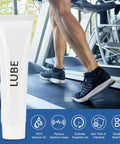 Two Pack Treadmill Belt Lubricant For Quiet Smooth Operation And Longer Treadmill Life, Cuts Belt Noise And Hesitation, Extends Motor Lifespan, Works With Most Treadmills. White silicone oil tube for treadmill belt use.