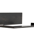Single Post Toilet Paper Holder In Venetian Bronze Wall Mount Bathroom Accessory for Easy Roll Changes