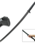 Realistic Practice Katana Sword For Martial Arts Training Real Deal Feel Dope Bokken Style One Piece Polypropylene Construction