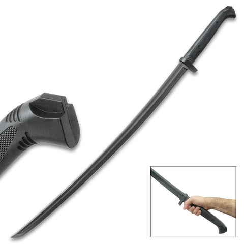 Realistic Practice Katana Sword For Martial Arts Training Real Deal Feel Dope Bokken Style One Piece Polypropylene Construction