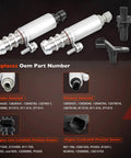 Intake And Exhaust Camshaft Position Actuator VVT Solenoid Kit With Camshaft Crankshaft Engine Sensor For 2.0L 2.2L 2.4L GM Engines