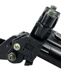 Close-up of Left Hydraulic Brake Master Cylinder Lever Pump Replacement for 50cc to 250cc ATVs, quad dirt bikes, moped, aftermarket upgrades